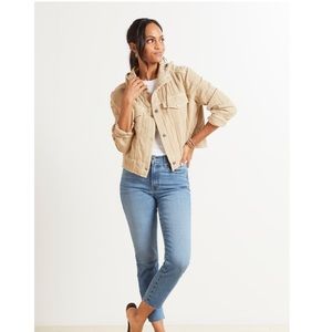 EVEREVE, Laine Gauze Shacket, size: M, color: light caramel, like new